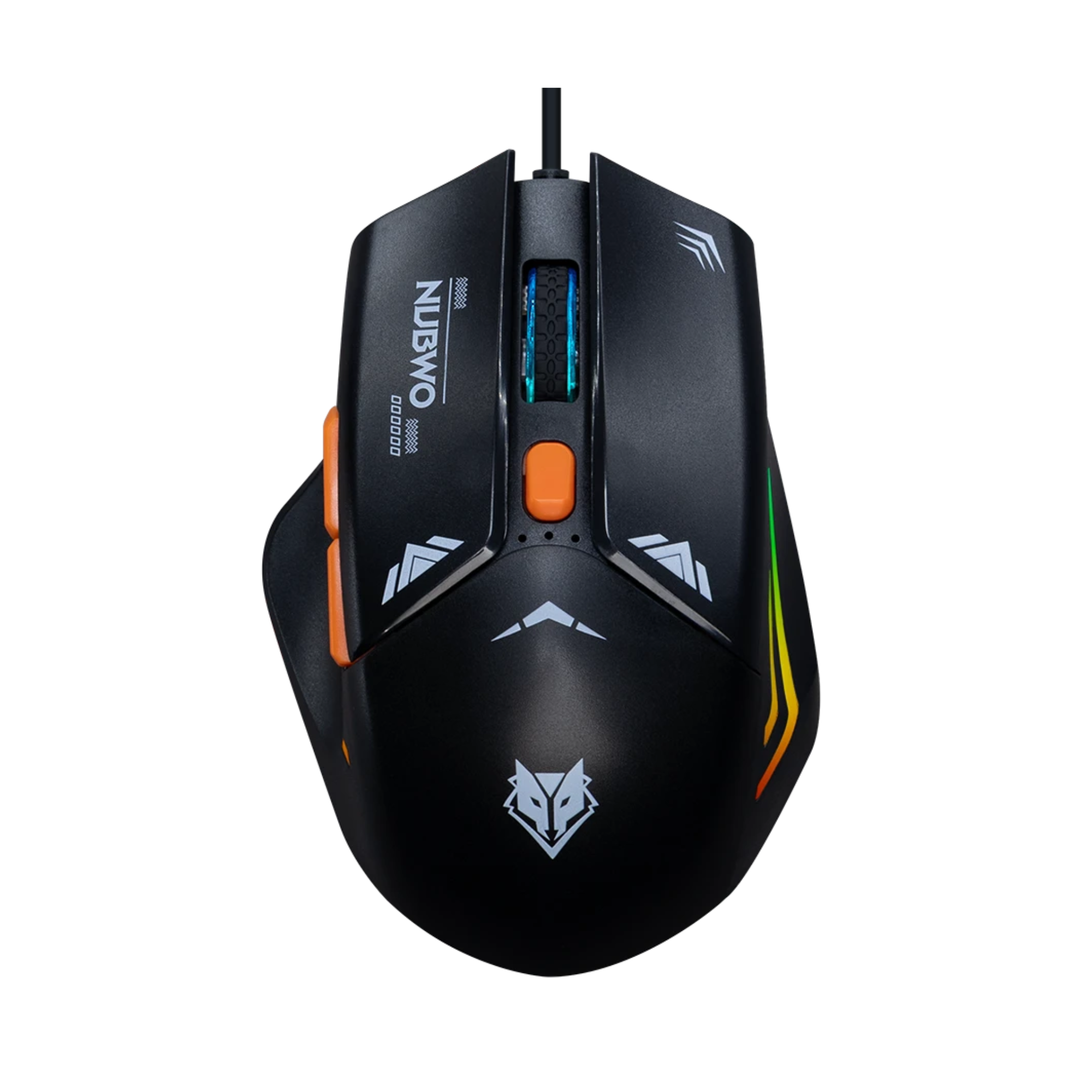 NUBWO NM107M Macro Gaming Mouse - Black