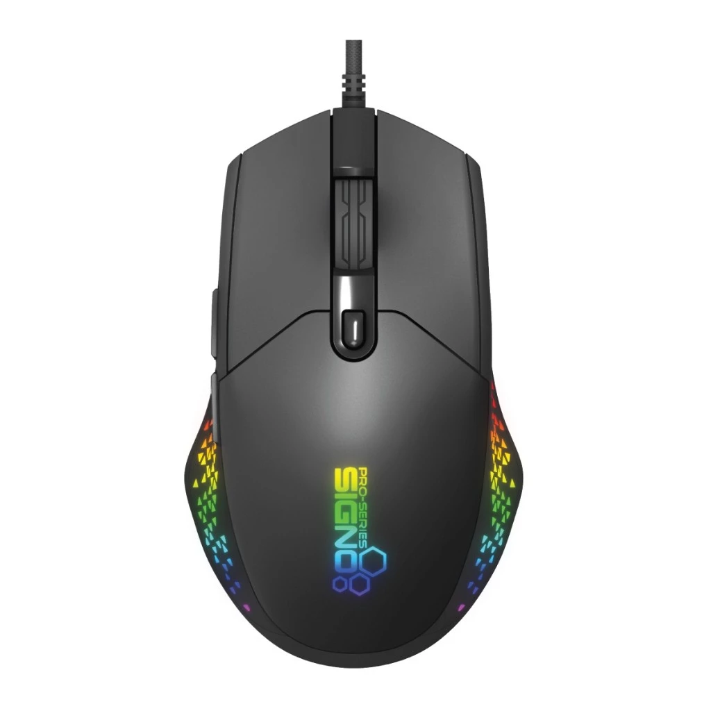 SIGNO GM-906 CAPTER MACRO GAMING MOUSE - Black