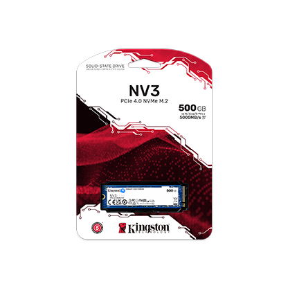 Kingston NV3 NVMe PCIe 4.0 SSD SNV3S