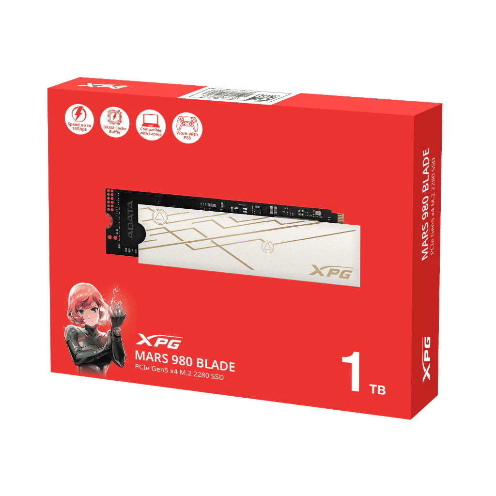 XPG Mars 980 Blade SSD PCIe Gen5 x4 M.2 SSD