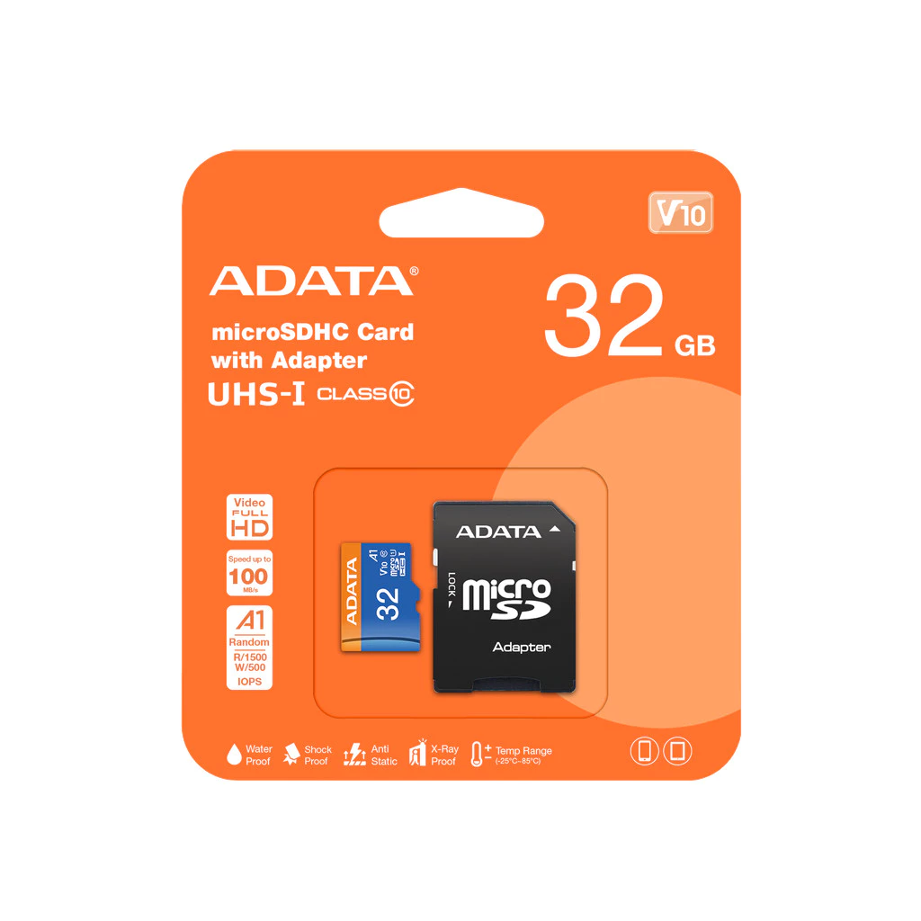 ADATA Premier micro SD Class10 Speed 100MB/s With SD Adapter